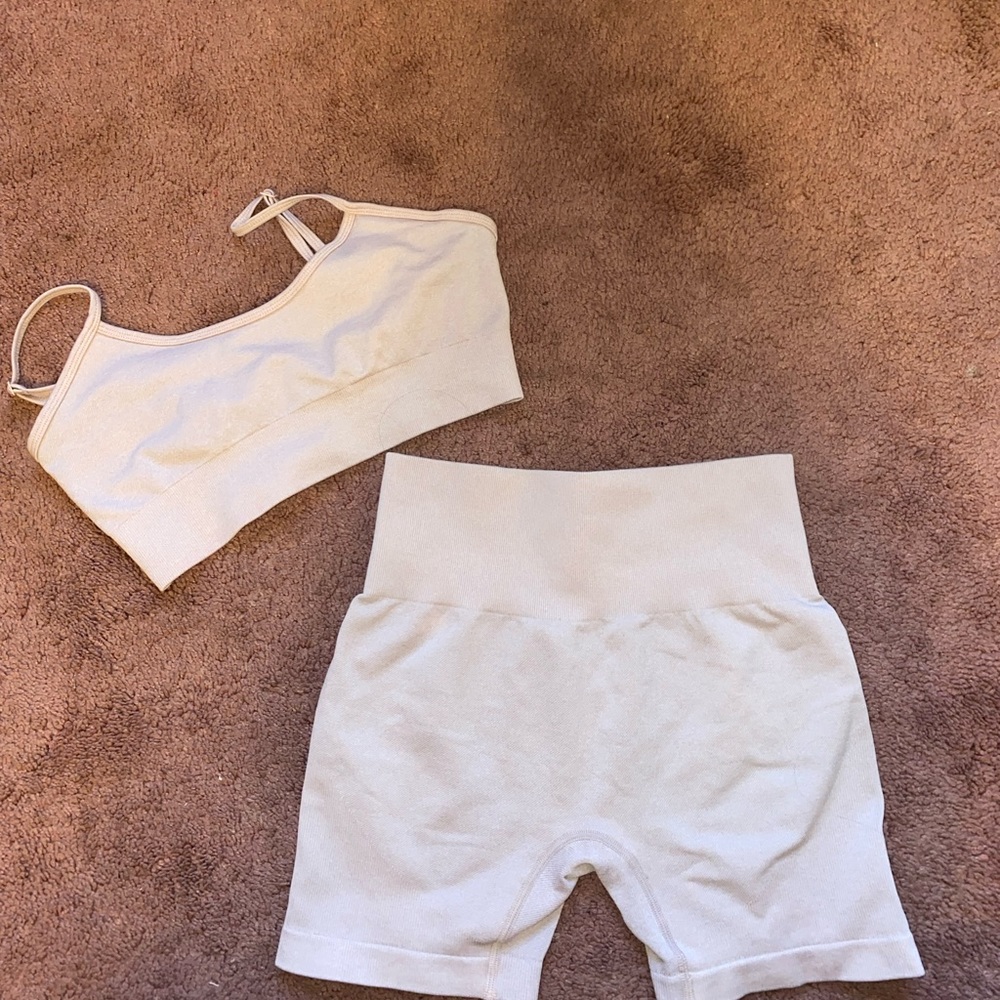 pink activewear set